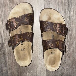 LV Birkenstocks Size 39 (women’s 8)